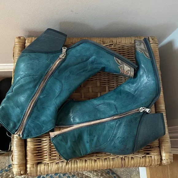 Free People Brayden Western Boots Size 8.5 NEW - Picture 16 of 16